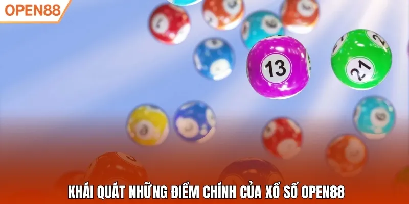 Khái quát những điểm chính của xổ số Open88